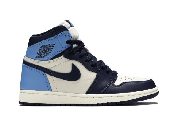 Køb Air Jordan 1 Retro High OG Obsidian 555088-140 Sko Online