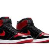 Køb Air Jordan 1 Retro High OG Patent Bred 555088-063 Sko Online-4