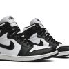 Køb Air Jordan 1 Retro High OG Sort Hvid 555088-010 Sko Online-4