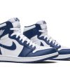 Køb Air Jordan 1 Retro High OG Storm Blue 555088-127 Sko Online-4