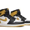 Køb Air Jordan 1 Retro High OG Yellow Ochre 555088-109 Sko Online-4