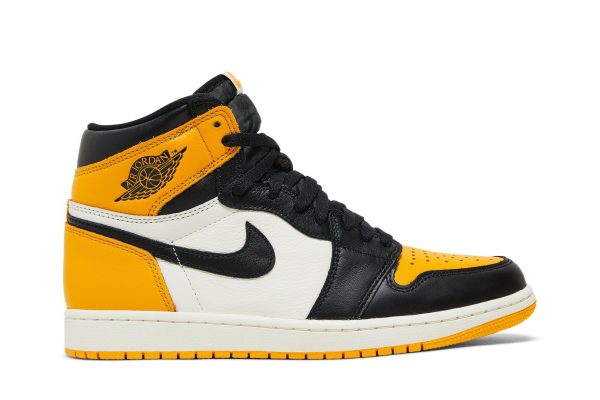 Køb Air Jordan 1 Retro High OG Yellow Toe 555088-711 Sko Online