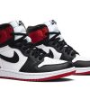 Køb Air Jordan 1 Retro High Satin Black Toe CD0461-016 Sko til damer Online-4