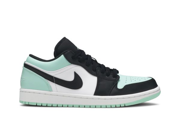 Køb Air Jordan 1 Retro Low Emerald 553558-117 Sko Online