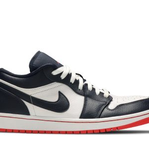 Køb Air Jordan 1 Retro Low Obsidian Ember 553558-481 Sko Online