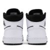 Køb Air Jordan 1 Retro Mid Tuxedo 554724-113 Sko Online-3