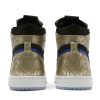 Køb Air Jordan 1 Zoom Comfort Gold Laser DQ0659-700 Sko Online-3