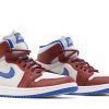 Køb Air Jordan 1 Zoom Comfort Redstone CT0979-104 Sko til damer Online-4