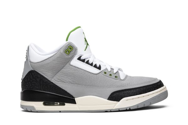 Køb Air Jordan 3 Retro Chlorophyll Sko 136064-006