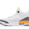 Køb Air Jordan 3 Retro Laser Orange CK9246-108 Sko til damer Online-1