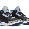 Køb Air Jordan 3 Retro Sport Blue 136064-007 Sko-4