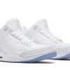 Køb Air Jordan 3 Retro Triple White 136064-111 Sko-4