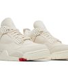 Køb Air Jordan 4 Retro Blank Canvas DQ4909-100 Sko til kvinder-4