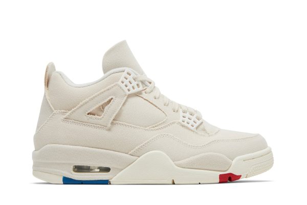 Køb Air Jordan 4 Retro Blank Canvas DQ4909-100 Sko til kvinder