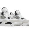 Køb Air Jordan 4 Retro GS Military Black 408452-111 Sko-4