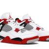 Køb Air Jordan 4 Retro OG Fire Red 2020 DC7770-160 Sko-4