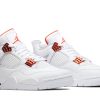 Køb Air Jordan 4 Retro Orange Metallic CT8527-118 Sko-4