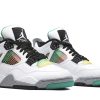 Køb Air Jordan 4 Retro Rasta AQ9129-100 Sko til kvinder-4