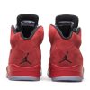 Køb Air Jordan 5 Retro Red Suede 136027-602 Nye Sko Online-3