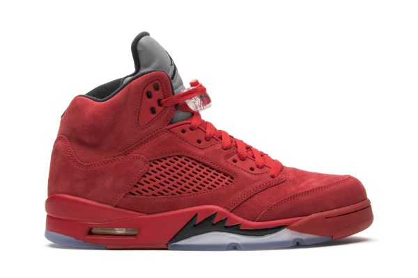 Køb Air Jordan 5 Retro Red Suede 136027-602 Nye Sko Online