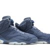 Køb Air Jordan 6 Retro Diffused Blue 384664-400 Nye Sko Online-4