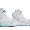 Køb Air Jordan 6 Retro Mint Foam DQ4914-103 Sko til kvinder Online-4