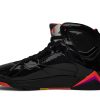 Køb Air Jordan 7 Retro Black Gloss 313358-006 Sko til kvinder Online-1