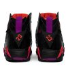 Køb Air Jordan 7 Retro Black Gloss 313358-006 Sko til kvinder Online-3