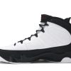 Køb Air Jordan 9 Retro 2010 Release Hvid Sort Rød 302370-102 Nye Sko Online-1