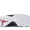 Køb Air Jordan 9 Retro 2010 Release Hvid Sort Rød 302370-102 Nye Sko Online-2