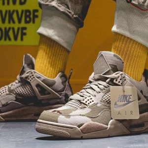 Køb Aleali May x Air Jordan 4 Camo Sko DJ1193-200