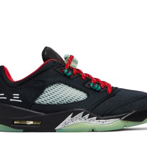 Køb CLOT x Air Jordan 5 Retro Low Jade DM4640-036 Nye Sko Online