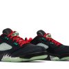 Køb CLOT x Air Jordan 5 Retro Low Jade DM4640-036 Nye Sko Online-4