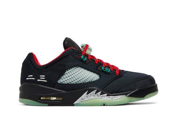 Køb CLOT x Air Jordan 5 Retro Low Jade DM4640-036 Nye Sko Online