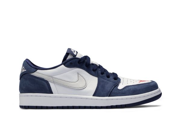 Køb Eric Koston x Air Jordan 1 Low SB Midnight Navy CJ7891-400 Sko Online