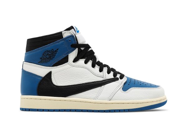 Køb Fragment Design x Travis Scott x Air Jordan 1 Retro High DH3227-105 Sko Online