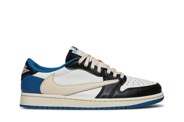 Køb Fragment Design x Travis Scott x Air Jordan 1 Retro Low DM7866-140 Sko Online