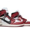 Køb Off-White x Air Jordan 1 Retro High OG Chicago AA3834-101 Sko Online-5