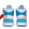 Køb Off-White x Air Jordan 1 Retro High OG UNC AQ0818-148 Sko Online-4