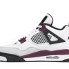 Køb Paris Saint-Germain x Air Jordan 4 Retro Bordeaux CZ5624-100 Sko-1