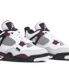 Køb Paris Saint-Germain x Air Jordan 4 Retro Bordeaux CZ5624-100 Sko-4