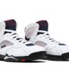 Køb Paris Saint-Germain x Air Jordan 7 Retro Paname CZ0789-105 Nye Sko Online-4