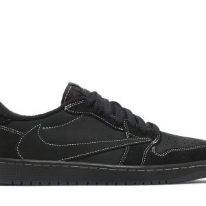 Køb Travis Scott x Air Jordan 1 Low OG SP Black Phantom DM7866-001 Sko Online