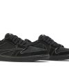 Køb Travis Scott x Air Jordan 1 Low OG SP Black Phantom DM7866-001 Sko Online-4