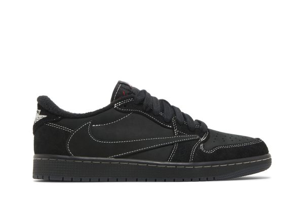 Køb Travis Scott x Air Jordan 1 Low OG SP Black Phantom DM7866-001 Sko Online