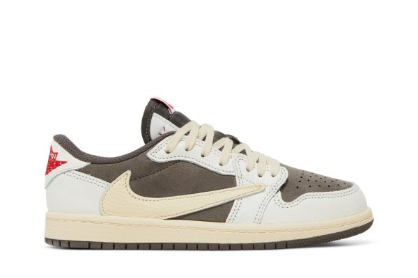 Køb Travis Scott x Air Jordan 1 Low OG PS Reverse Mocha DO5442-162 Sko Online