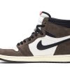 Køb Travis Scott x Air Jordan 1 Retro High OG Mocha CD4487-100 Sko Online-1