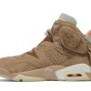 Køb Travis Scott x Air Jordan 6 Retro British Khaki DH0690-200 Nye Sko Online-1