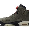 Køb Travis Scott x Air Jordan 6 Retro Olive CN1084-200 Nye Sko Online-1