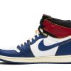 Køb Union LA x Air Jordan 1 Retro High NRG Storm Blue BV1300-146 Sko Online-1